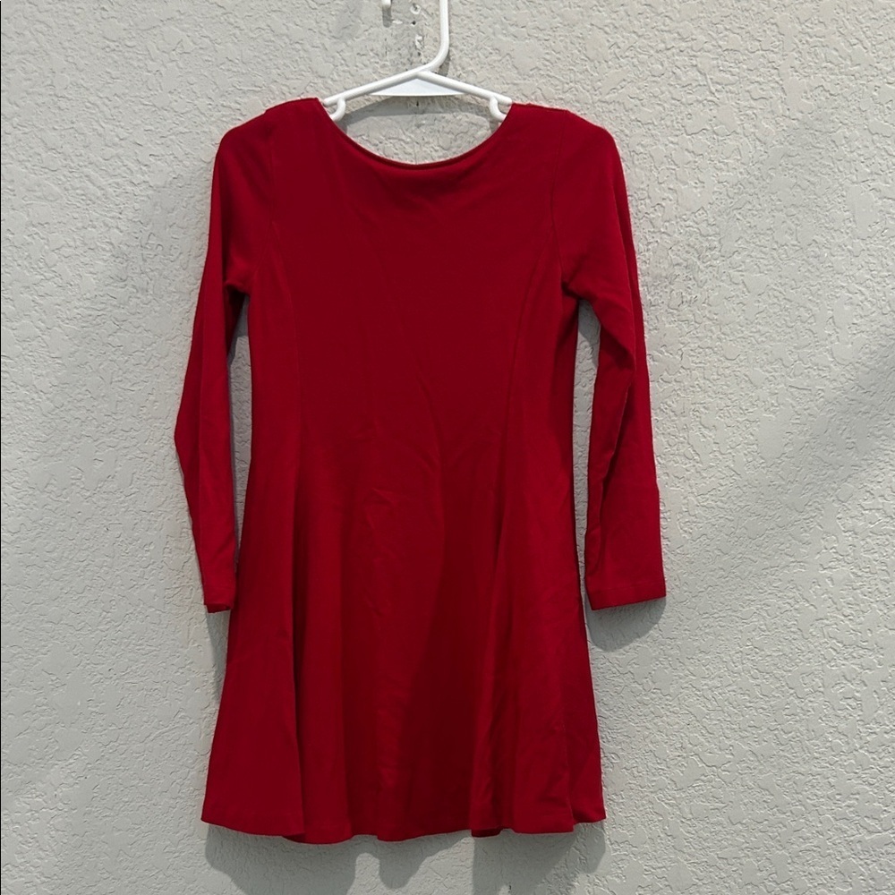 Red Long Sleeve Dress by Polo Ralph Lauren